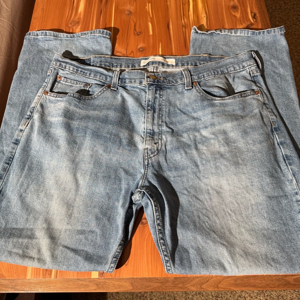 Levi's Blue S61 Relaxed Fit Jeans with Vintage Appeal Size: 38x30